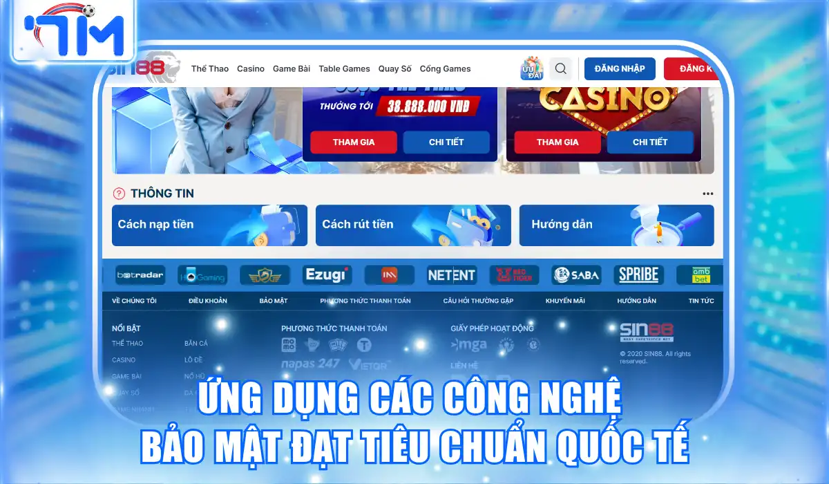 Ứng dụng các công nghệ bảo mật đạt tiêu chuẩn quốc tế