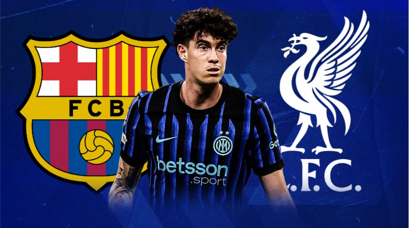 Liverpool cạnh tranh với Barca thương vụ mua Bastoni