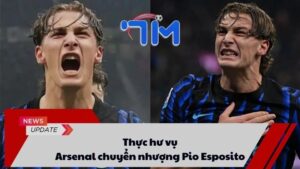 Thực hư vụ Arsenal chuyển nhượng Pio Esposito