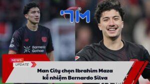 Man City chọn Ibrahim Maza kế nhiệm Bernardo Silva